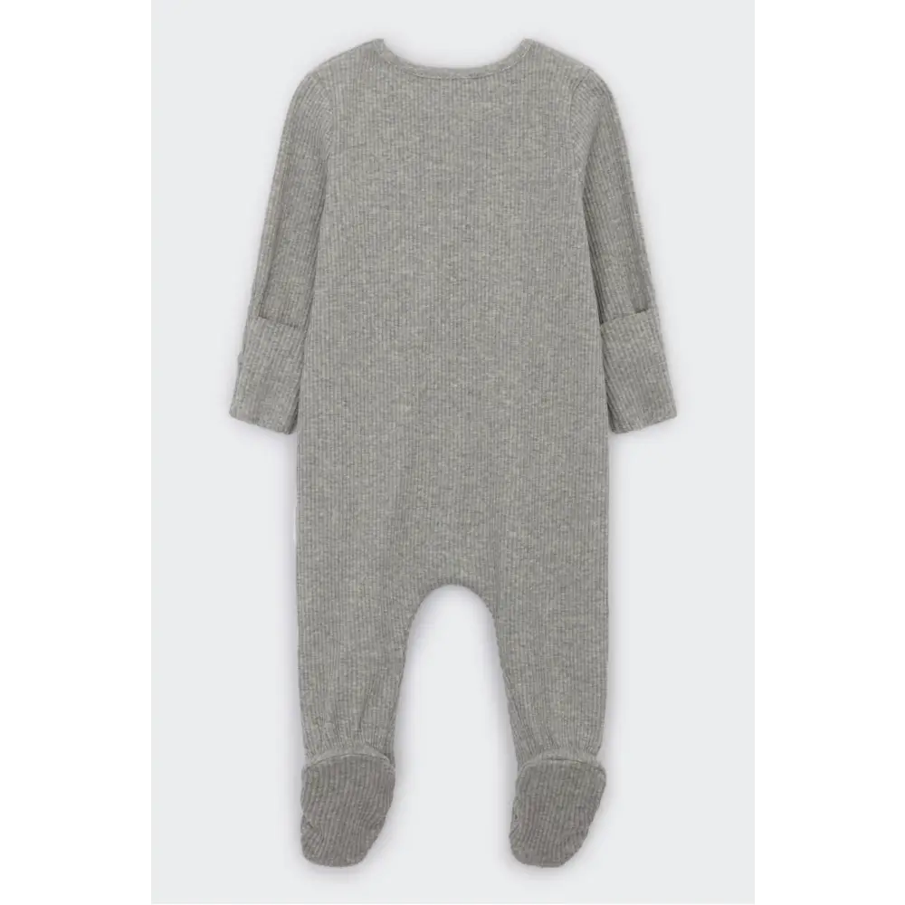 Dove Grey Zip Sleepsuit - Nexellus