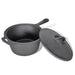 Dutch oven set 9pcs - Black