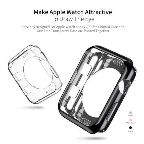 Dux ducis electroplated tpu case - for apple watch series