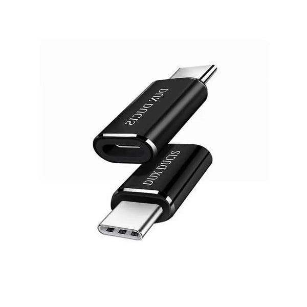 Dux ducis micro usb to usb-c connector adapter black