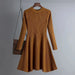 Elegant knit dress women slim mini dress female chic knit sexy dress Nexellus