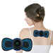 Ems electric pulse neck massager cervical massage patch back sticker Nexellus