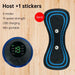 Ems electric pulse neck massager cervical massage patch back sticker Nexellus