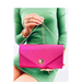 Envelope clutch bag inello - pink / one-size-fits-all