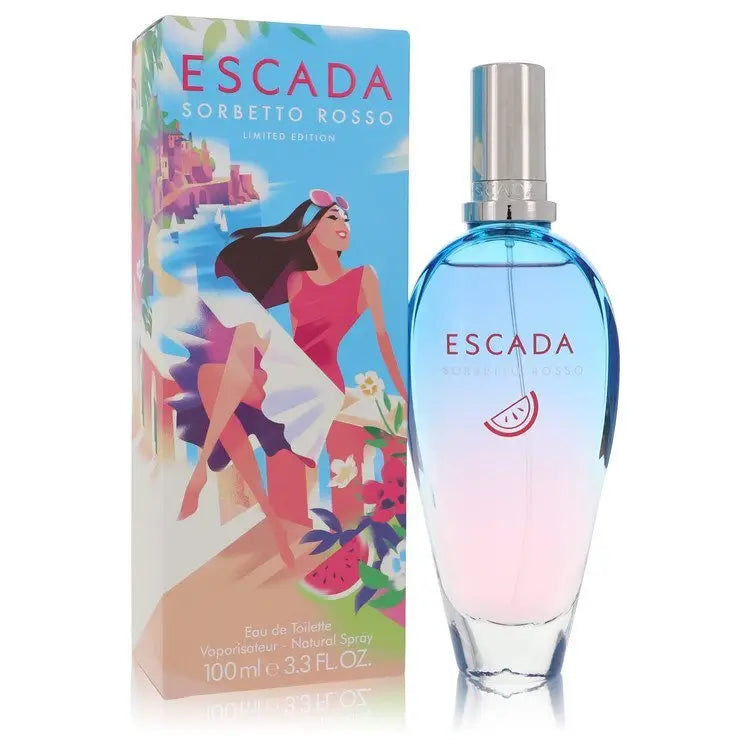 Escada sorbetto rosso eau de toilette spray by escada eau