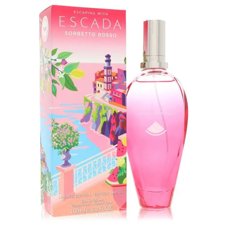 Escada sorbetto rosso eau de toilette spray (limited