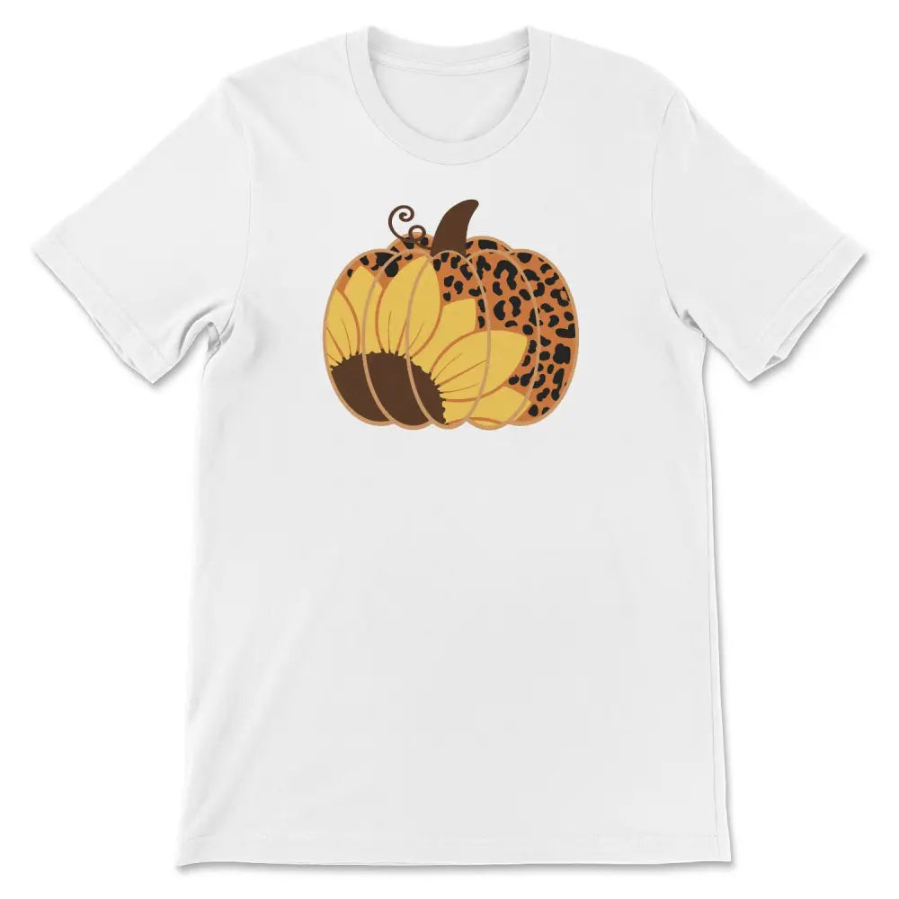 Fall sunflower pumpkin tee