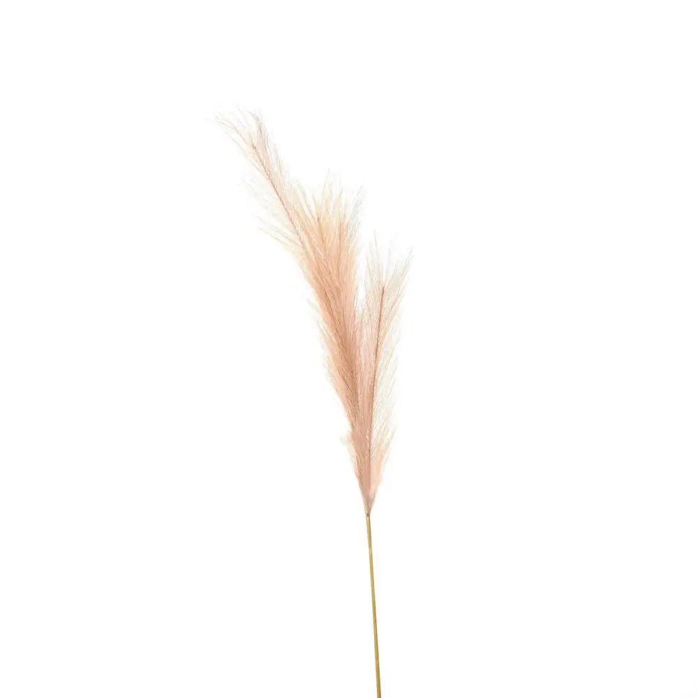 Faux pampas grass stem - Single Stem Flowers