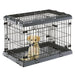 Ferplast dog crate superior 75 77x51x55 cm black - Black