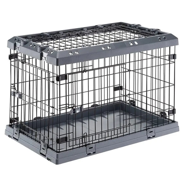 Ferplast dog crate superior 75 77x51x55 cm black - Black