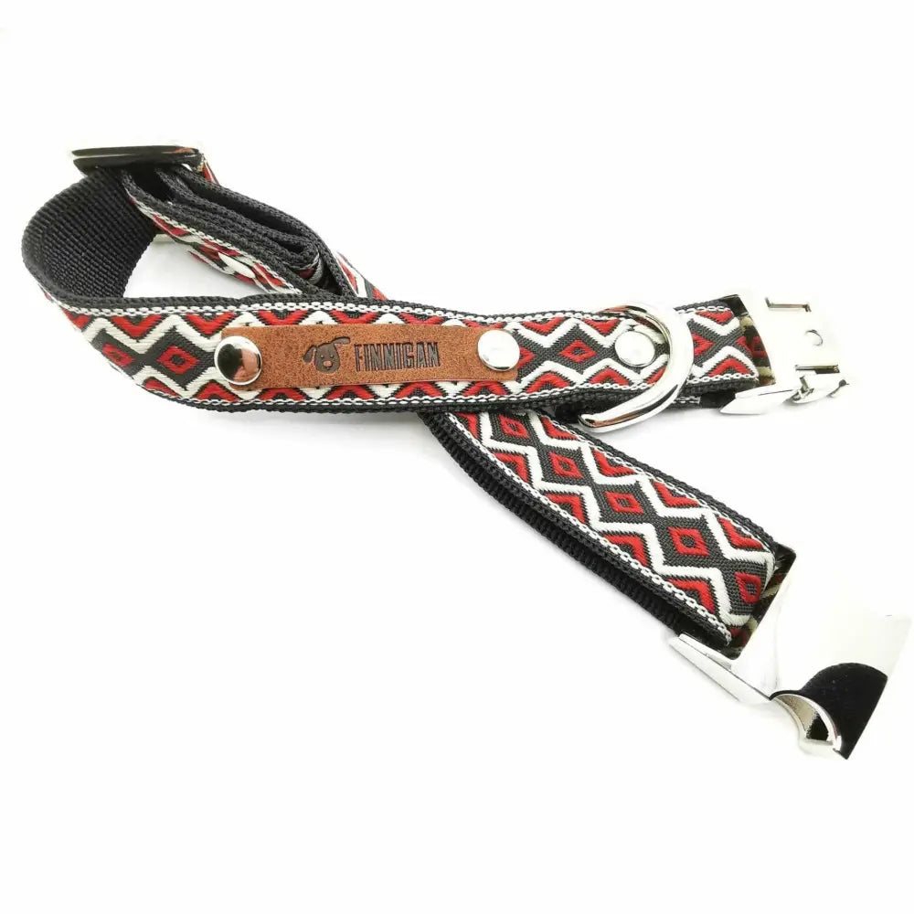 Finnigan’s durable designer dog collar no.05m - Medium