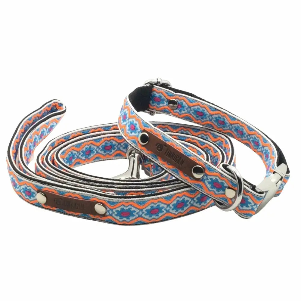 Finnigan’s durable designer dog collar no.29m - Large