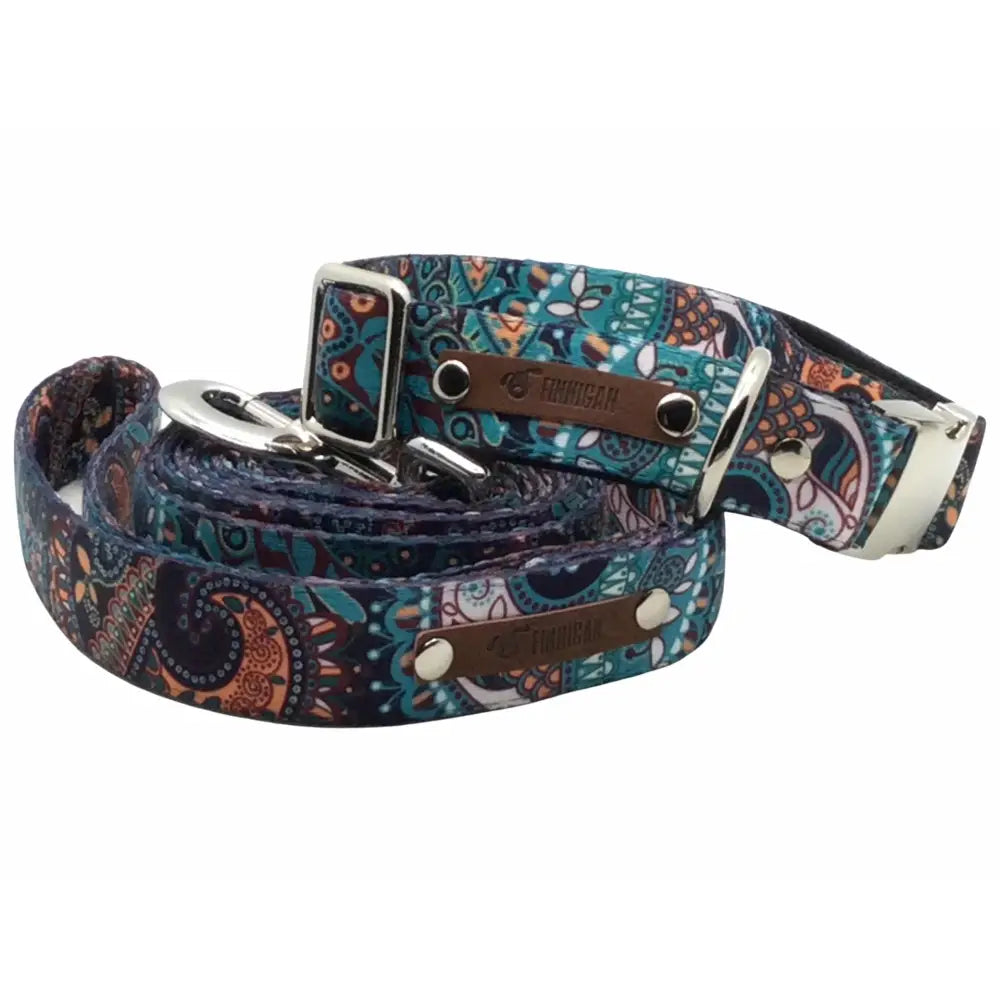 Finnigan’s durable designer dog collar no. 5l - Collar &