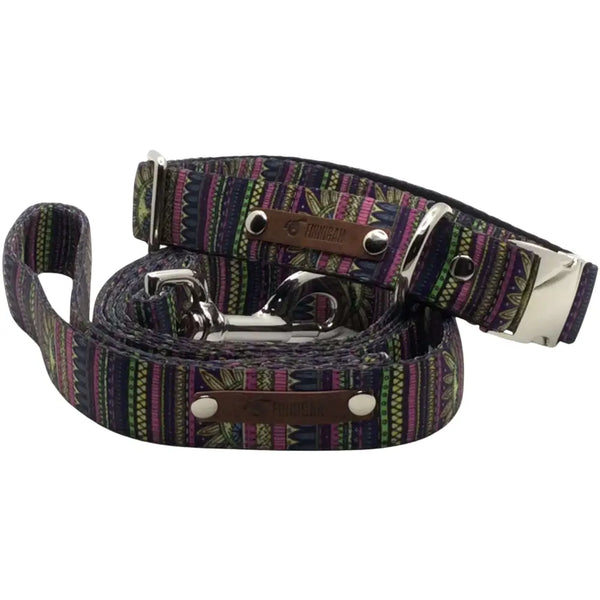 Finnigan’s durable designer dog collar no. 8l - Small Set