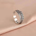 Five emperors money kingdom trendy niche design retro finger ring coin Nexellus