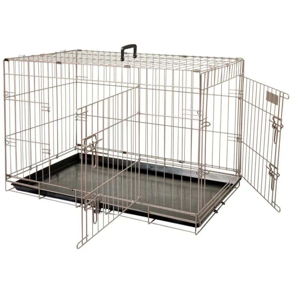 Flamingo pet crate ebo metallic brown 92x56x64 cm 517582