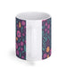 Flowery white mug Nexellus