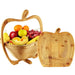 Folding fruit basket creative fashion crafts fruit storage basket Nexellus