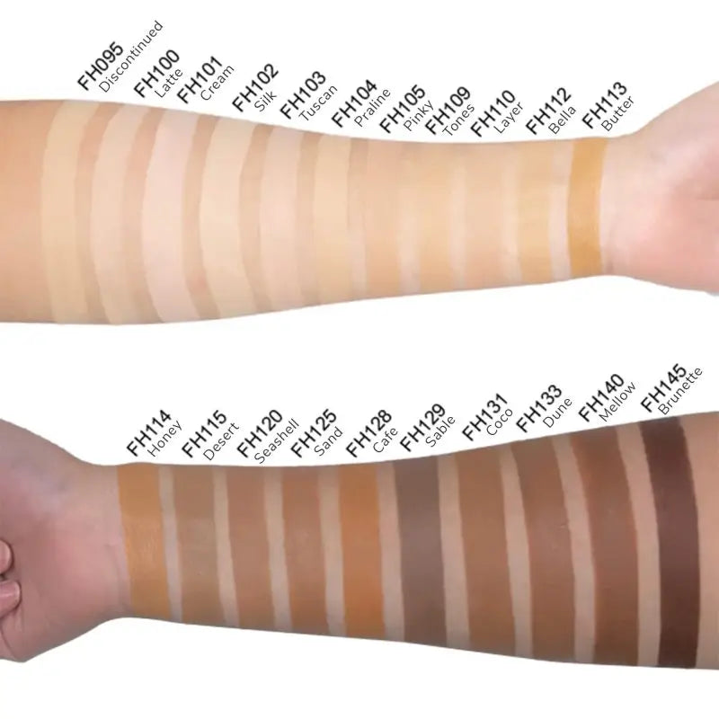 Full coverage foundation - seashell | paraben free matte