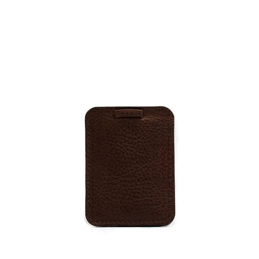 Full-grain leather cardholder - the minimalist