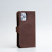 Full-grain leather folio wallet with magsafe - spindly