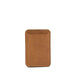 Full-grain leather magsafe wallet - classic - Camel