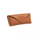 G4041 - Kono Leather Look Soft Sunglasses Case - Brown - Nexellus