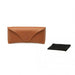 G4041 - Kono Leather Look Soft Sunglasses Case - Brown - Nexellus