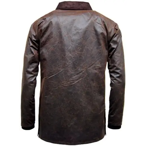 Game barker antique wax jacket