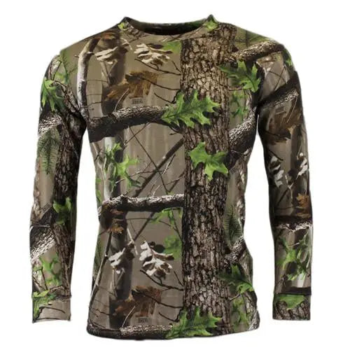 Game camouflage long sleeve t-shirt - trek104 - 4XL