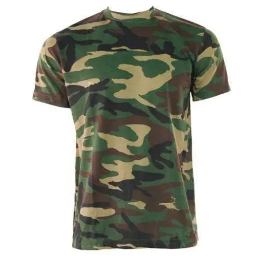 Game camouflage t-shirt - Woodland / M