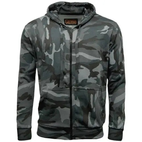 Game camouflage zip hoodie - Midnight / 2XL