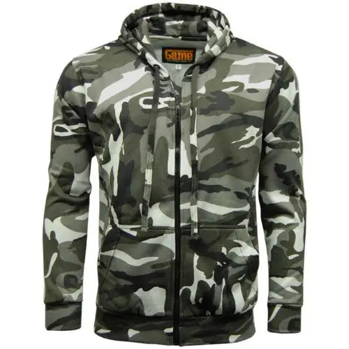 Game camouflage zip hoodie - Urban / XL