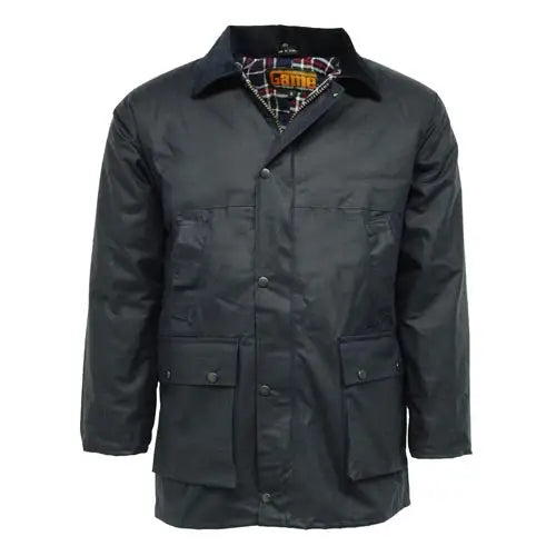 Game classic padded wax jacket up to 5xl