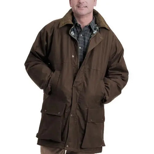 Game classic padded wax jacket up to 5xl