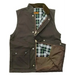 Game classic wax gilet - Brown / 3XL