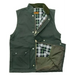 Game classic wax gilet - Olive / 3XL