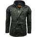 Game continental wax jacket - Black / L