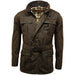 Game continental wax jacket - Brown / S