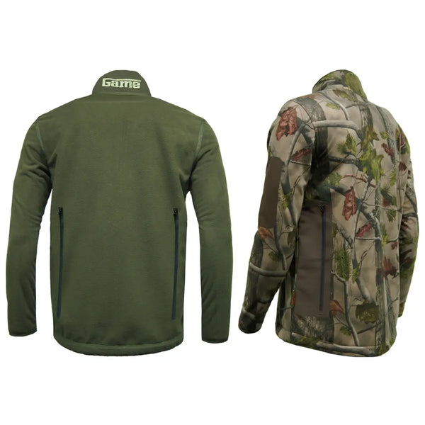 Game hb211 pursuit reversible camouflage jacket