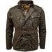 Game speedway quilted wax jacket - Brown / L