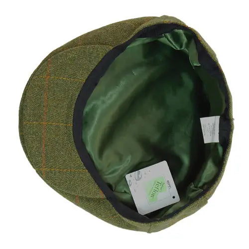 Game tweed flat cap