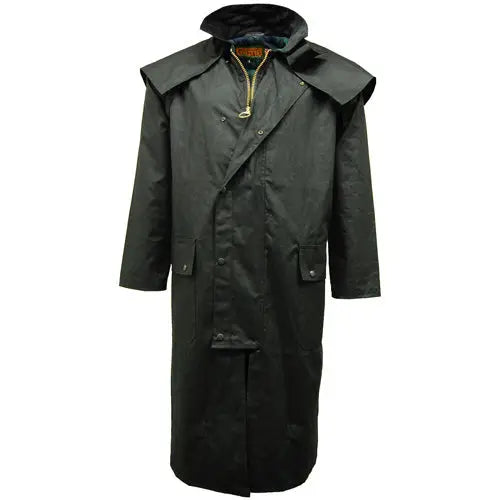 Game wax stockman long cape - Black / XL