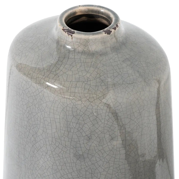 Garda grey glazed liv vase - Ornaments