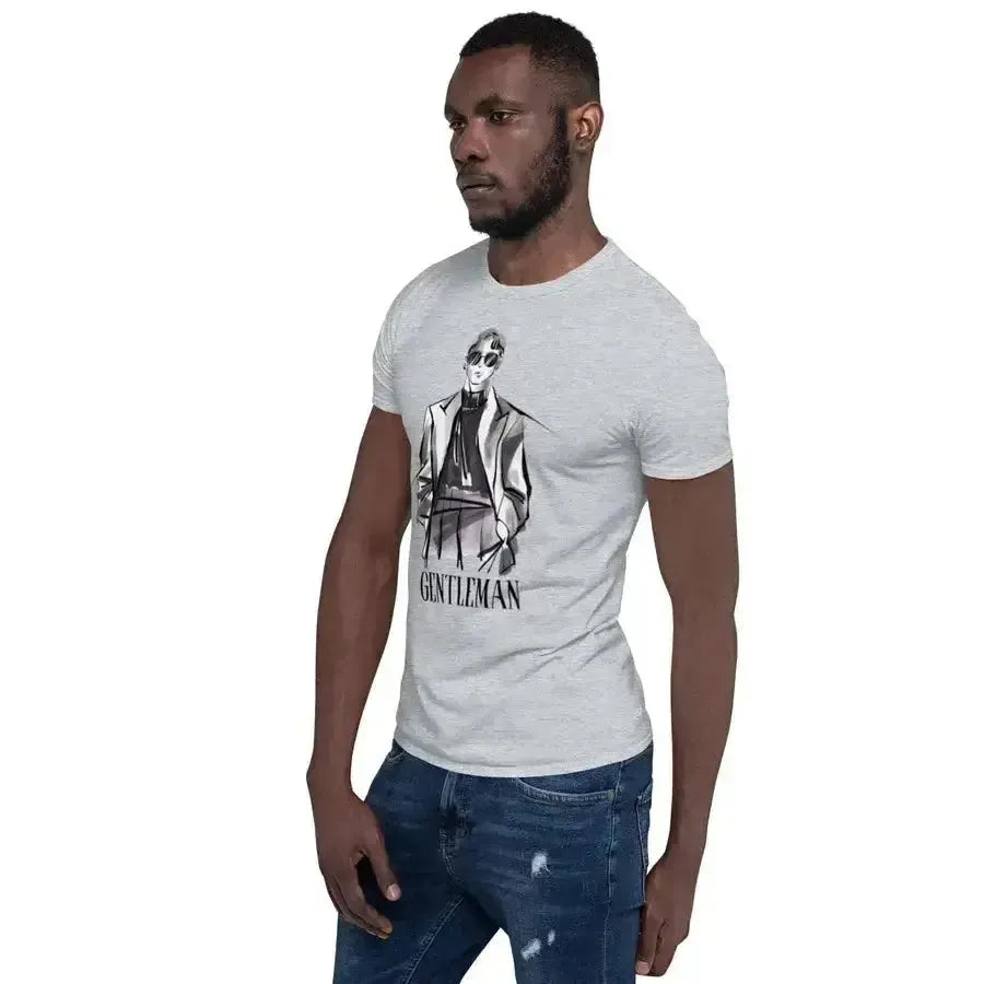 Gentleman short-sleeve unisex t-shirt Nexellus