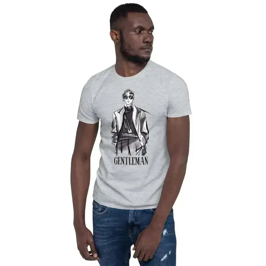 Gentleman short-sleeve unisex t-shirt Nexellus