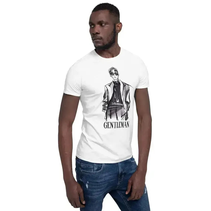 Gentleman short-sleeve unisex t-shirt Nexellus