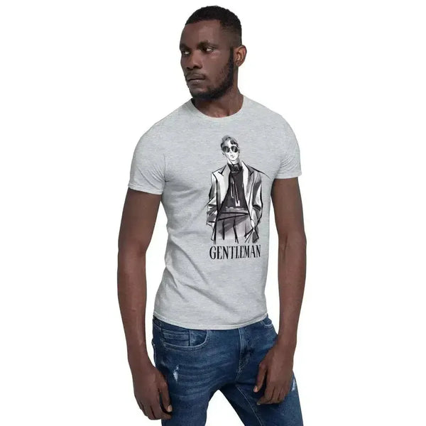 Gentleman short-sleeve unisex t-shirt Nexellus