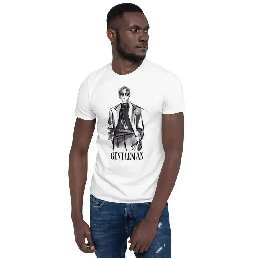 Gentleman short-sleeve unisex t-shirt Nexellus