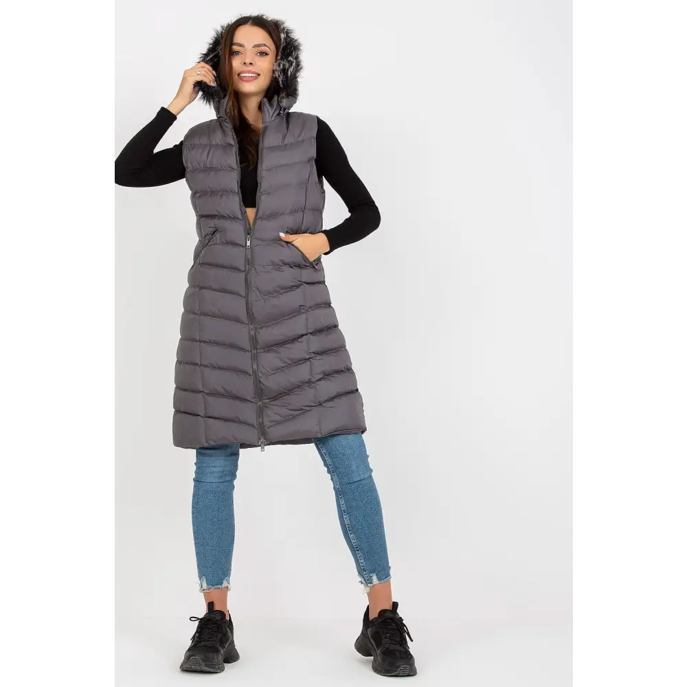 Gilet rue paris - grey / L